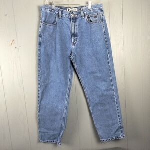 Harley Davidson Jeans Mens 38x30 Medium Blue Straight Cotton Denim Motorclothes‎